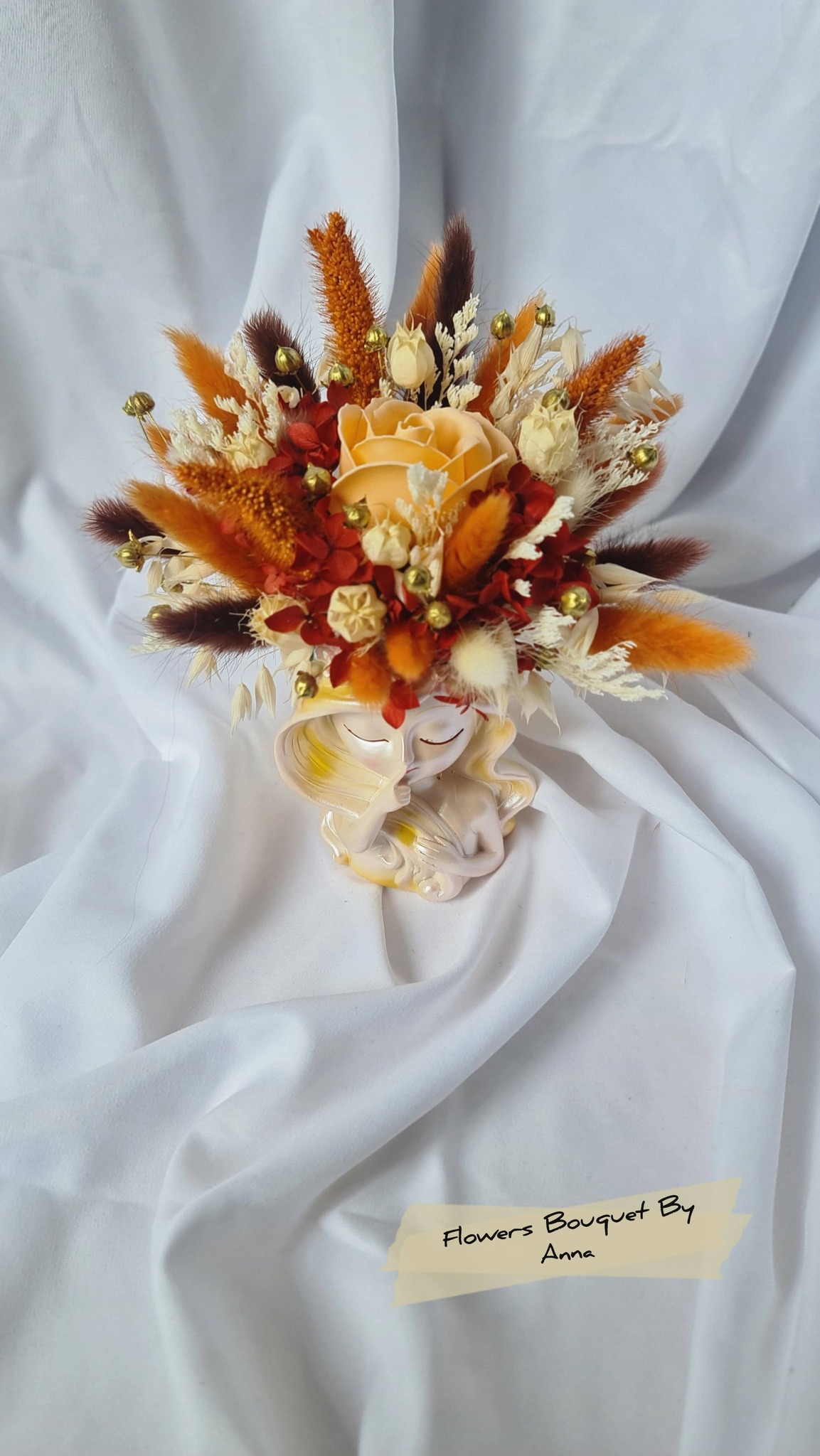 Soap flower bouquet